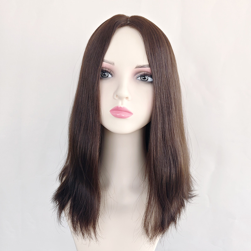 Jewish Wig  Silk Top -2#-16inches