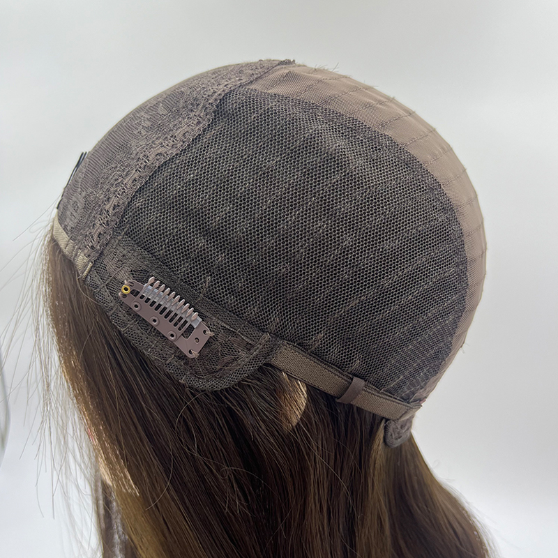 Ewish Wig Silk Top - 4/8# Highlight-16inches - Image 6