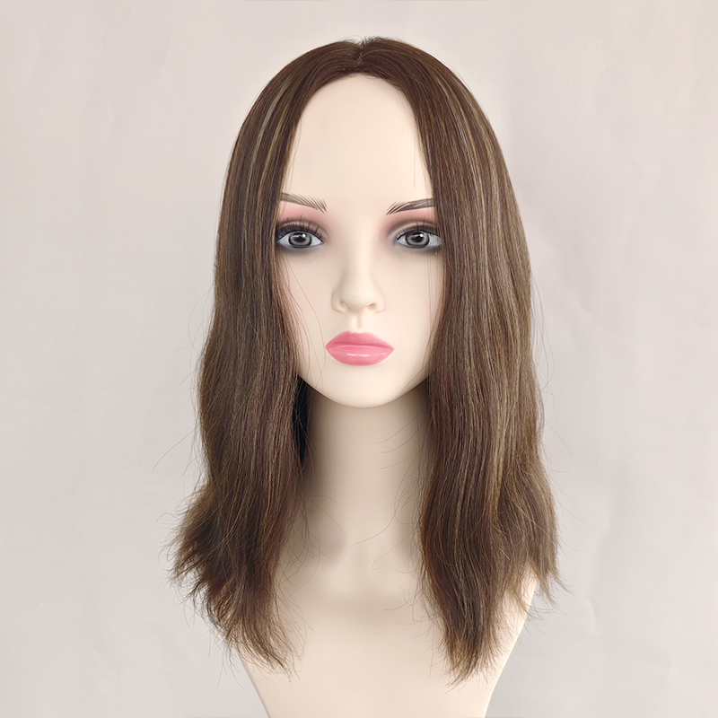 Jewish Wig  Silk Top - 3/10/12# Balayage-16inches