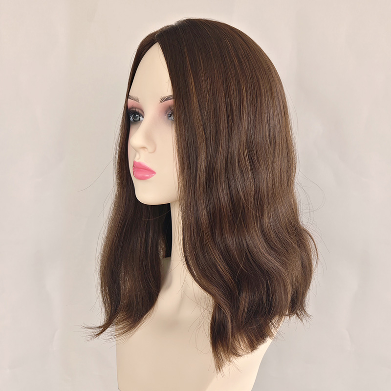 Ewish Wig Silk Top - 4/8# Highlight-16inches - Image 2