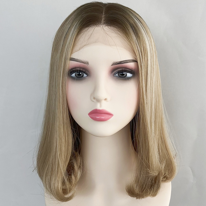 Swiss Front Lace -Lace Top Wig-#B16/20/1001 Balayage - Image 2