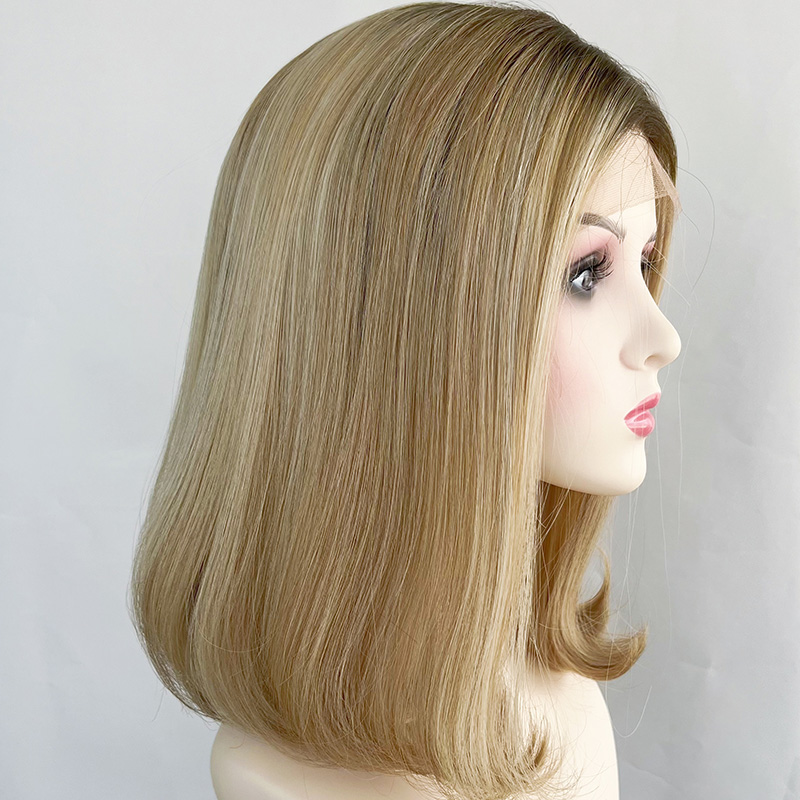 Swiss Front Lace -Lace Top Wig-#B16/20/1001 Balayage - Image 3
