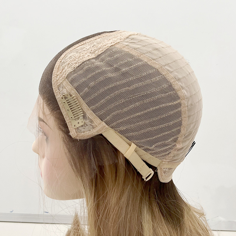 Swiss Front Lace -Lace Top Wig-#B16/20/1001 Balayage - Image 6