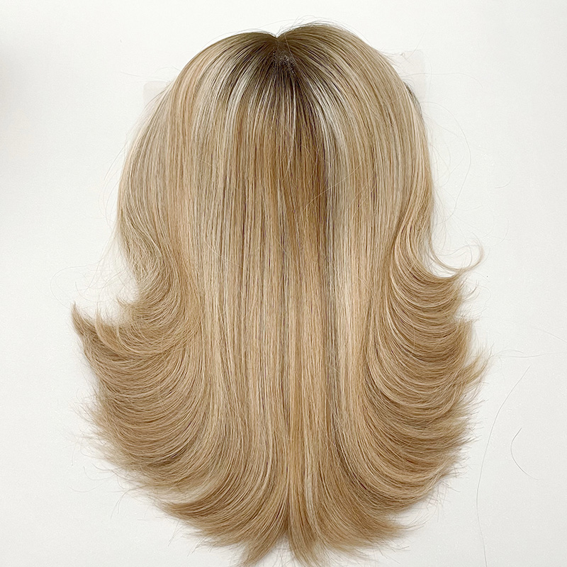 Swiss Front Lace -Lace Top Wig-#B16/20/1001 Balayage - Image 7